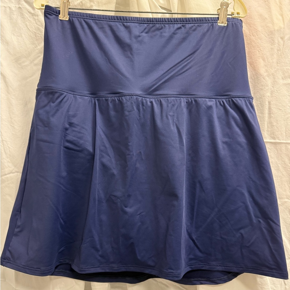 Lands' End Women's Navy Swim Skirt